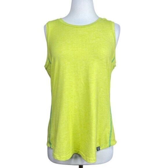 Title Nine Yellow Tank Top Size Large - Picture 1 of 6